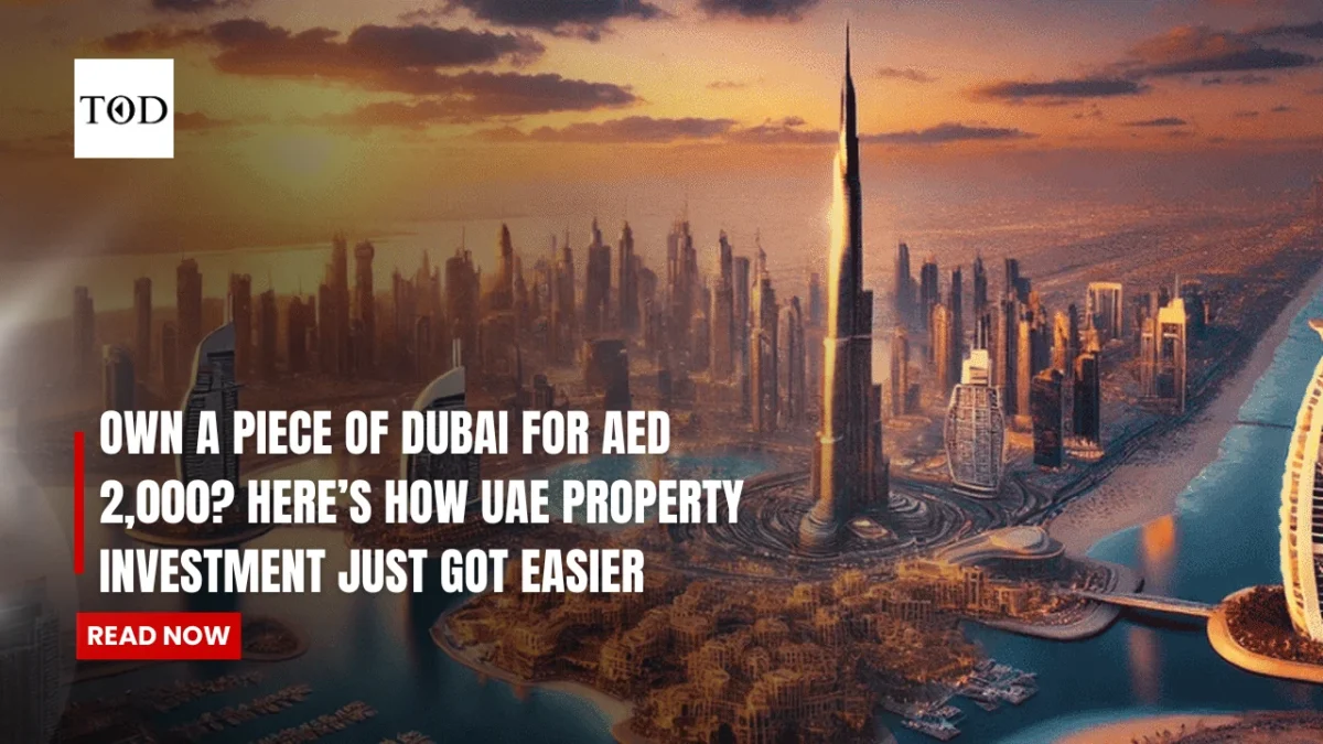 Own a piece of dubai for aed 2000 Heres how uae property investment just got easier times of dubai