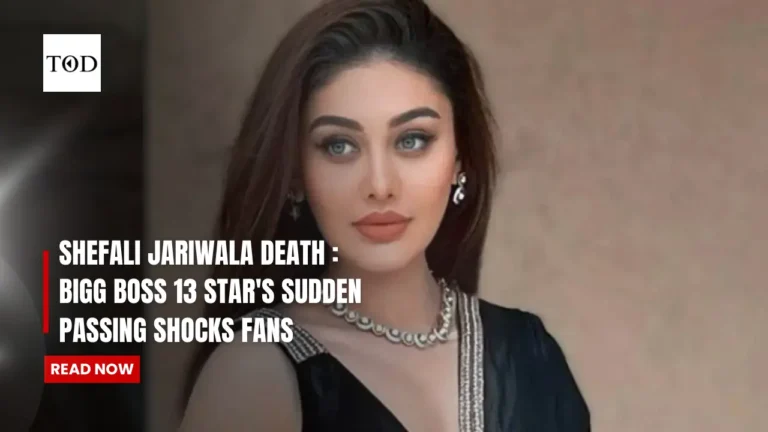 Shefali Jariwala Death : Bigg Boss 13 Star's Sudden Passing Shocks Fans