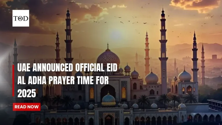 UAE Announced Official Eid Al Adha Prayer Time for 2025