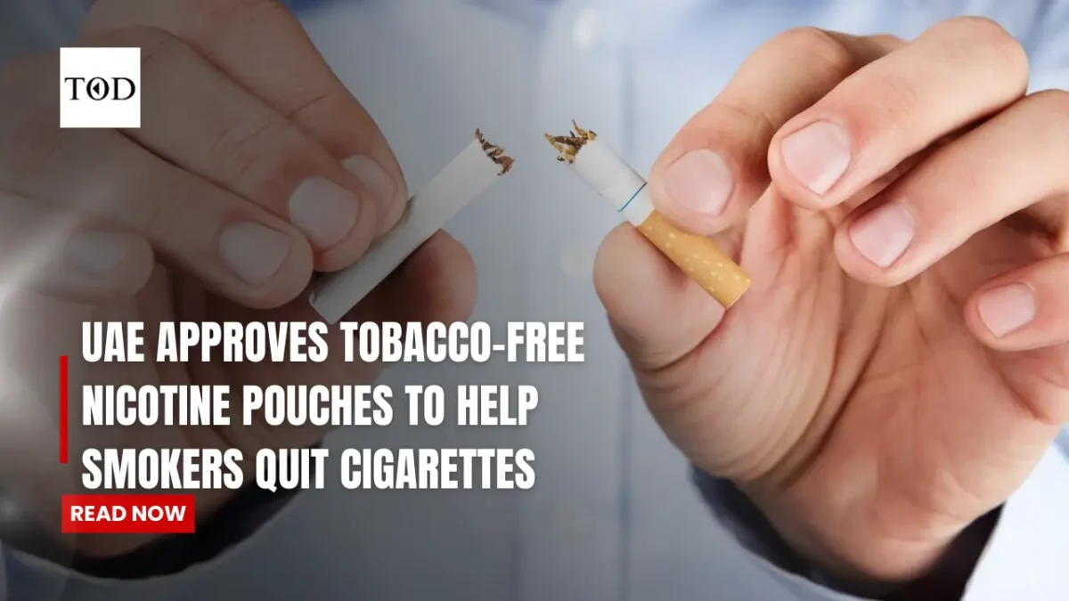 Uae approves tobacco free nicotine pouches to help smokers quit cigarettes times of dubai