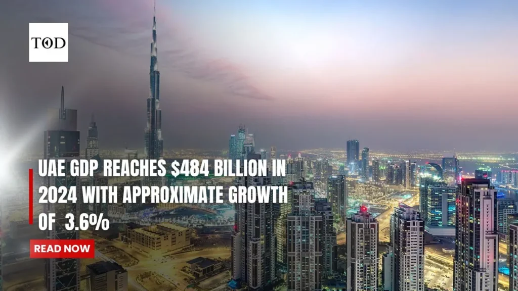 UAE GDP Reaches $484 Billion in 2024 with approximate growth of 3.6%
