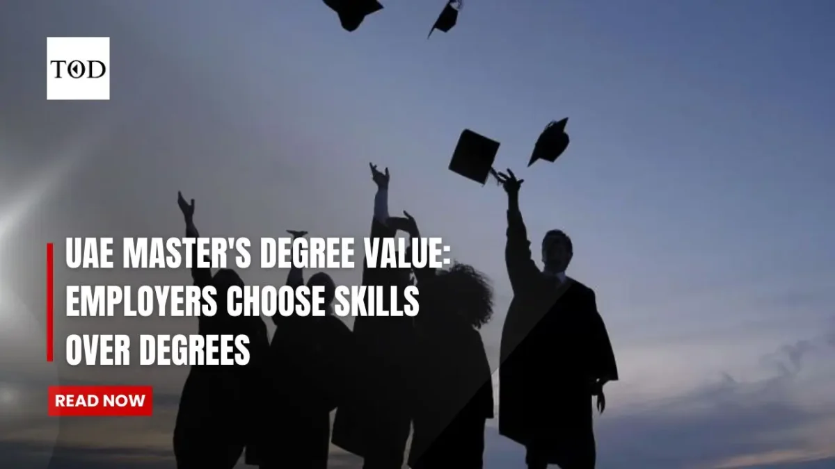 Uae masters degree value employers choose skills over degrees times of dubai