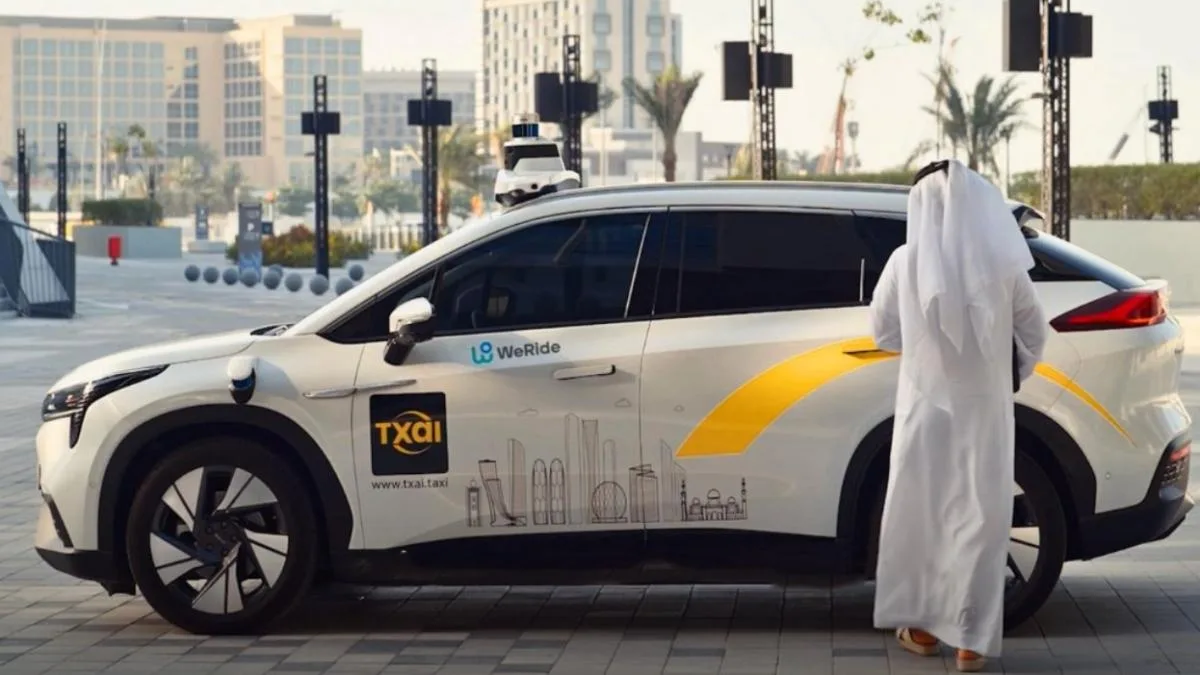 WeRide-Txai - Times of Dubai Driverless taxi dubai times of dubai