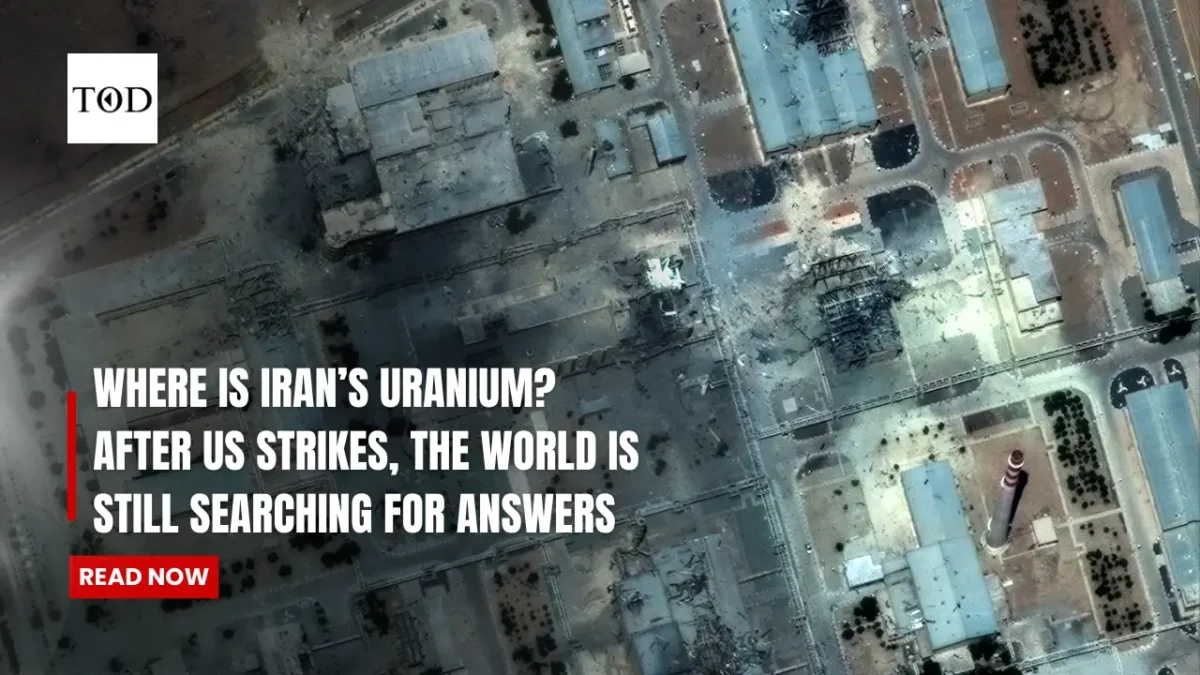 Where is irans uranium After us strikes the world is still searching for answers times of dubai