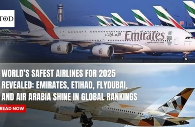 World’s Safest Airlines for 2025 Revealed Emirates, Etihad, Flydubai, and Air Arabia Shine in Global Rankings