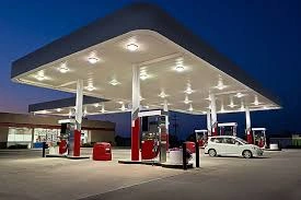 UAE Petrol And Diesel Prices For July 2025 Updated, Resulting In A Modest Rise For the Motorists a gas station in night