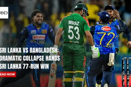 Sri Lanka vs Bangladesh: Dramatic Collapse Hands Sri Lanka 77-Run Win