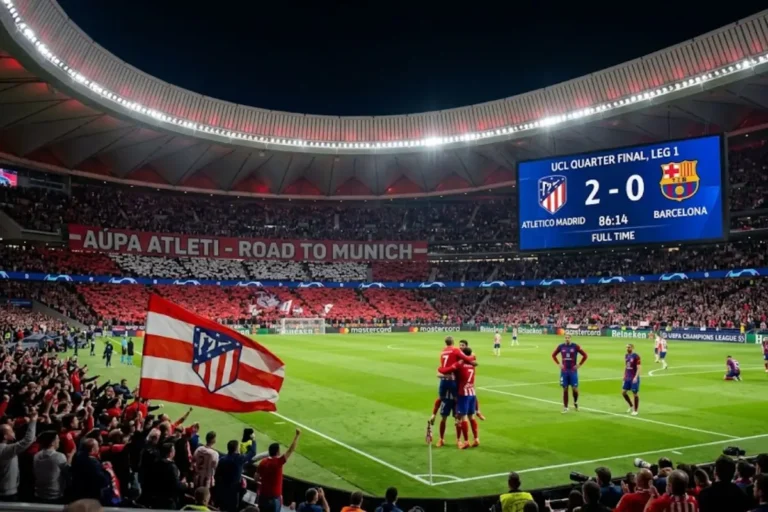 Barcelona 0-2 Atletico Madrid