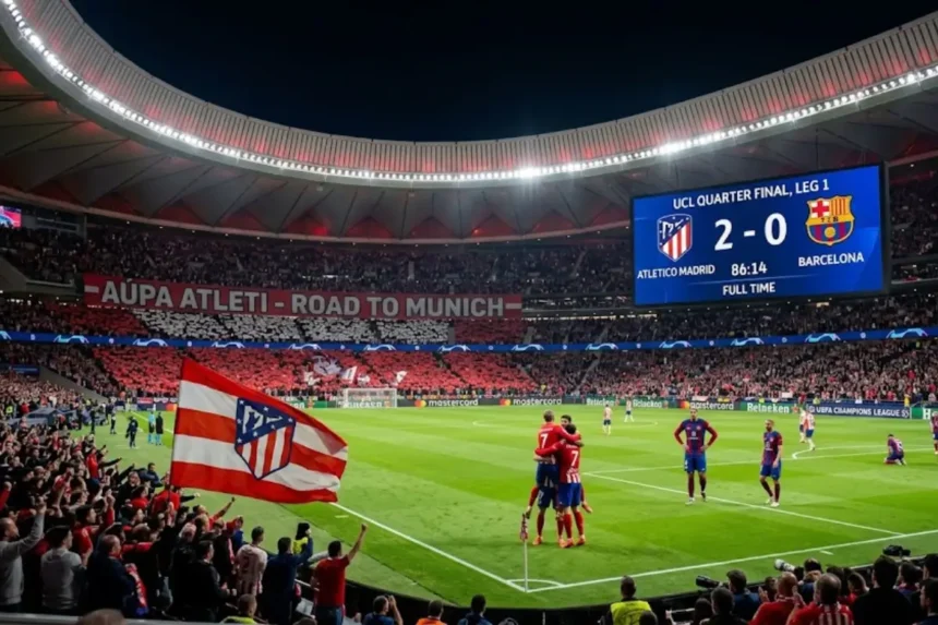 Barcelona 0 2 atletico madrid times of dubai
