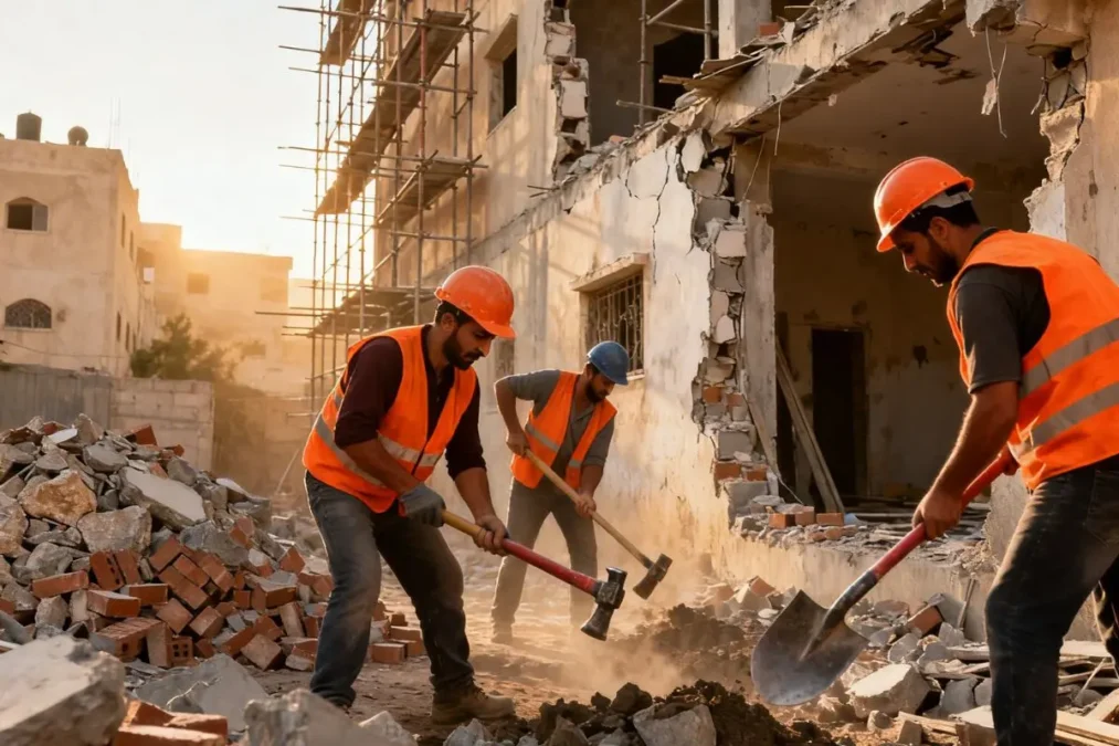 Gaza reconstruction fund times of dubai