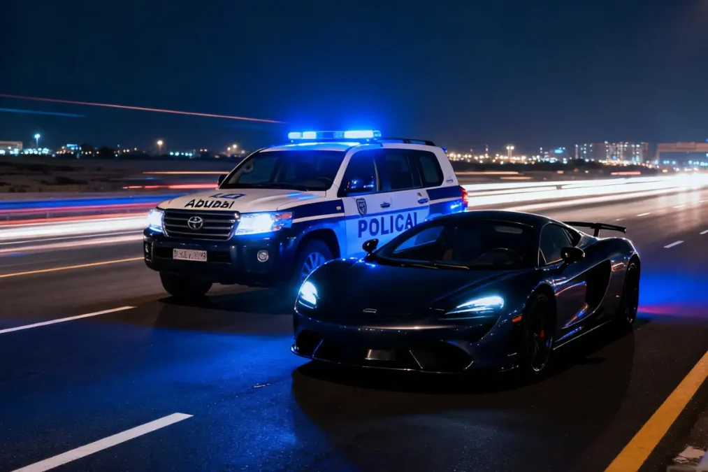 Reckless driving crackdown times of dubai