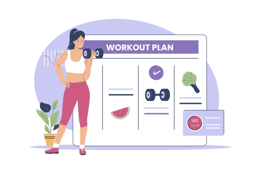 Workout plan checklist concept - Times of Dubai Customizing fitness the significance of exercise for women times of dubai