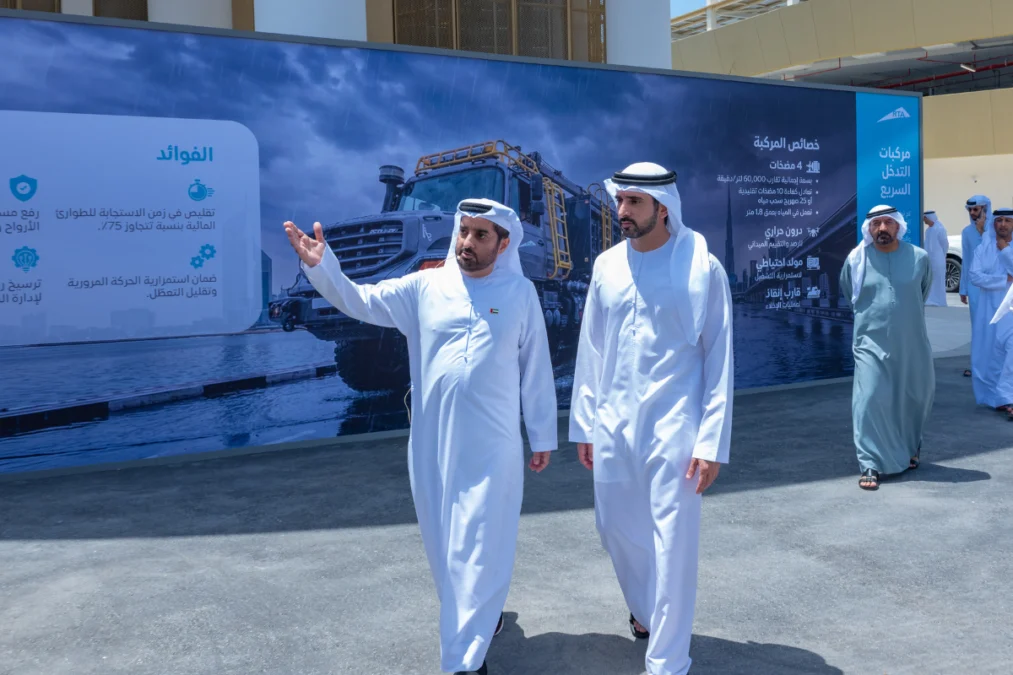 RIV - Times of Dubai Rapid intervention vehicles riv deployed in dubai for flood rescue with tactical equipment and pumping system times of dubai