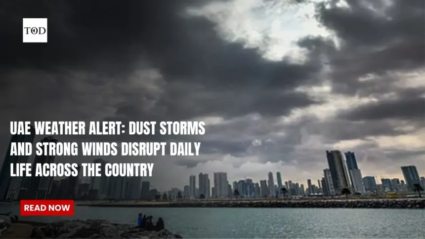 Uae weather alert times of dubai