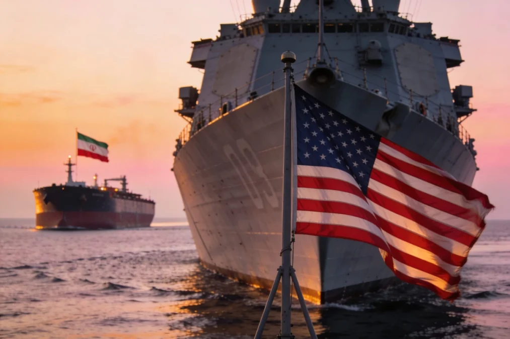 US naval blocked Iranian tanker