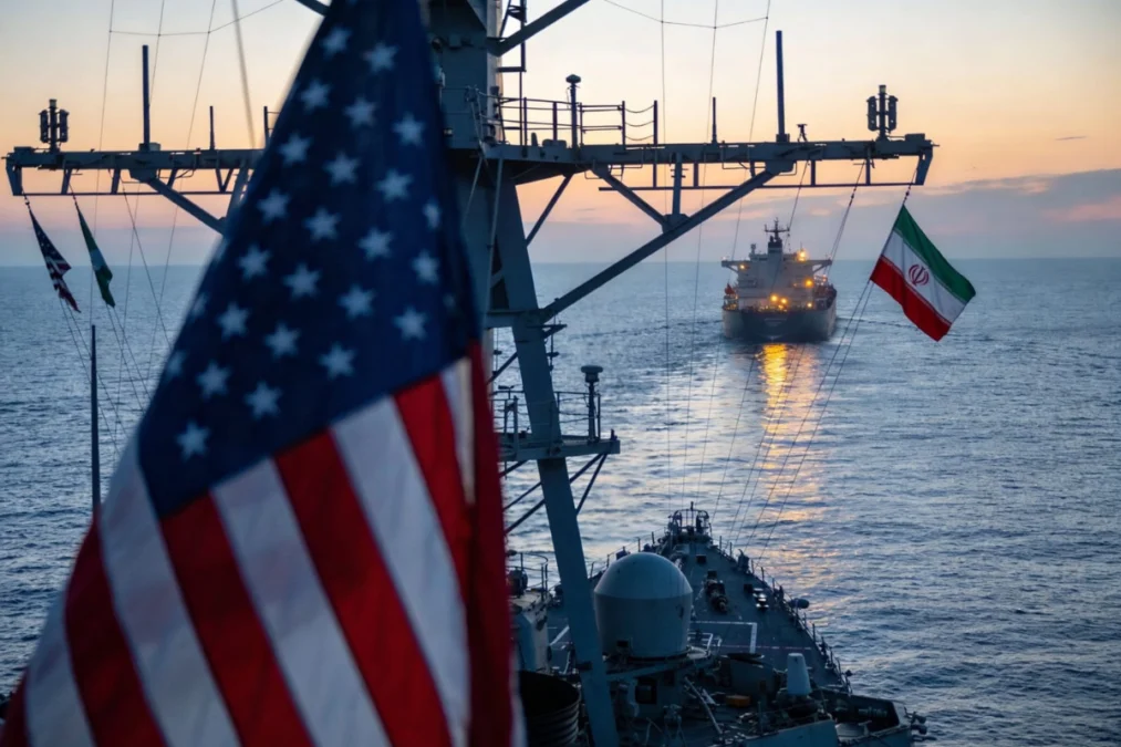 US naval blocked Iranian tanker