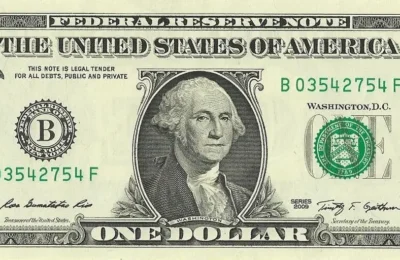 US_one_dollar_bill,_obverse,_series_2009 - Times of Dubai Dollar (USD)