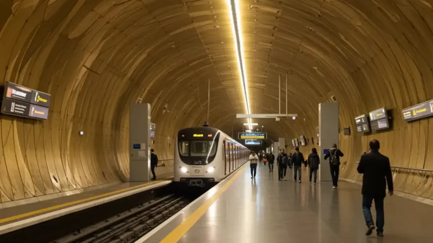 Metro gold line dubais largest transport project times of dubai
