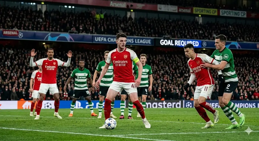 Arsenal vs sporting analysis