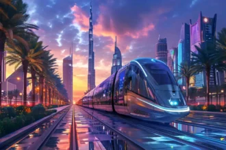 Ai generated illustration of dubai skyline  times of dubai