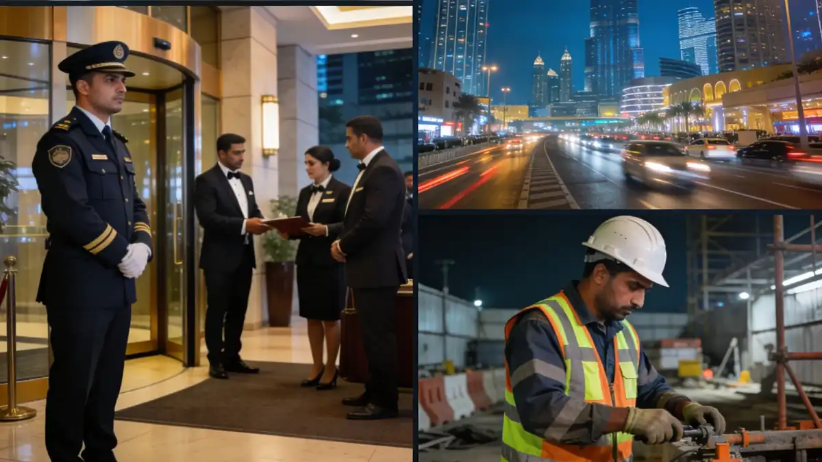 Night Shift Workers Powering Dubai After Dark - Times of Dubai Dubai night economy how the city makes billions after midnight