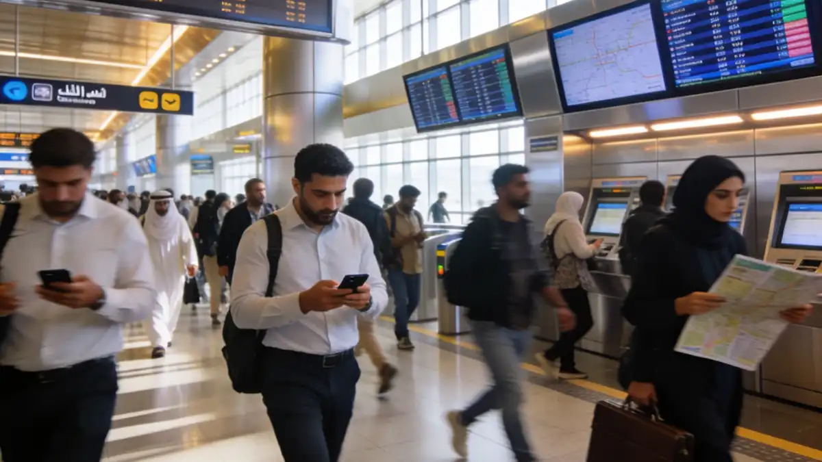 Rush Hour at the Heart of the Network - Times of Dubai Times of dubai