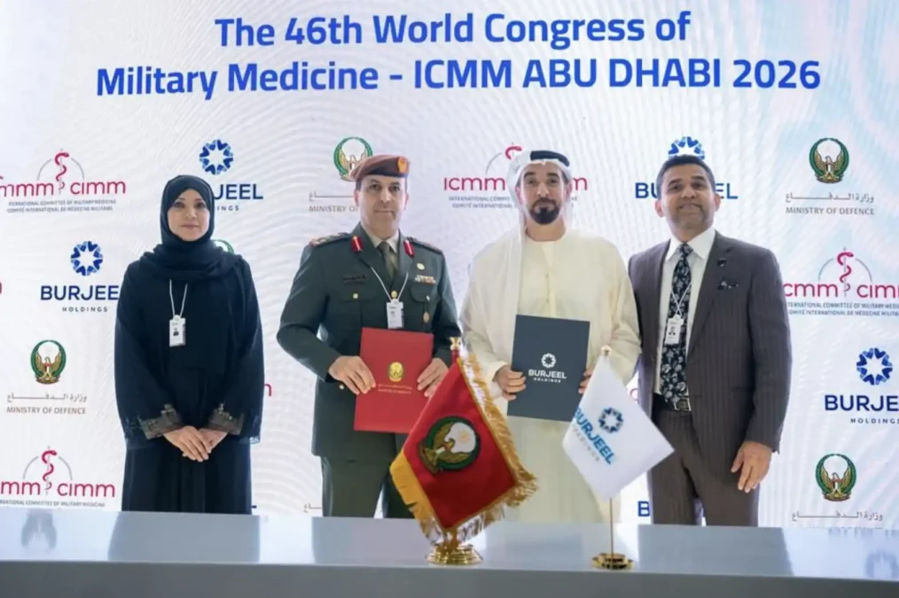 UAE Ministry of Defence Signs ICMM Abu Dhabi - Times of Dubai Uae ministry of defence signs strategic healthcare partnerships for icmm abu dhabi 2026 times of dubai