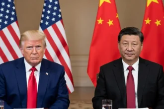 Trump and xi times of dubai