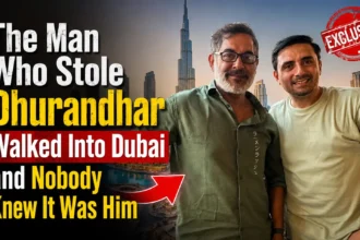 Gaurav gera the actor who plays mohammed aalam in dhurandhar during an exclusive interview in dubai times of dubai
