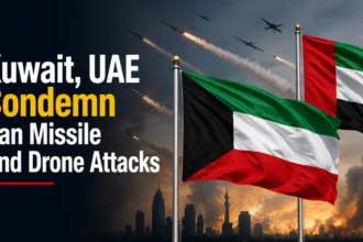 Kuwait uae condemn iran attacks times of dubai