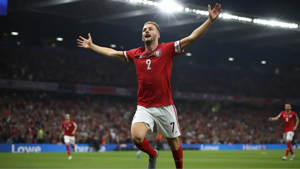 `Erling Haaland celebrates as Norway beat Iraq 4-1 in 2026 World Cup Group I opener` - Times of Dubai Norway vs iraq times of dubai