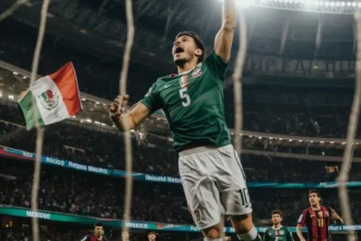 Vásquez was named man of the match as mexico beat serbia with goals from jiménez and chávez ` times of dubai