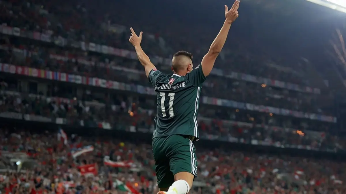 `Julián Quiñones celebrates opening goal as Mexico beat South Africa 2-0 in 2026 World Cup opener at Estadio Azteca` - Times of Dubai Quiñones was man of the match for mexico vs south africa ` times of dubai