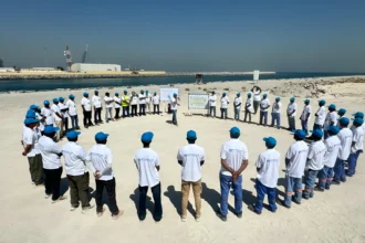 World environment day pledge and cleanup at dubai islands times of dubai