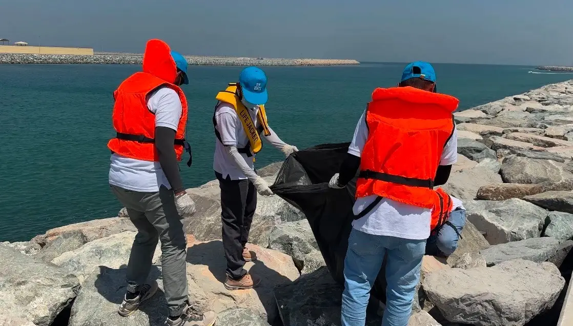 image - Times of Dubai World environment day pledge and cleanup at dubai islands times of dubai