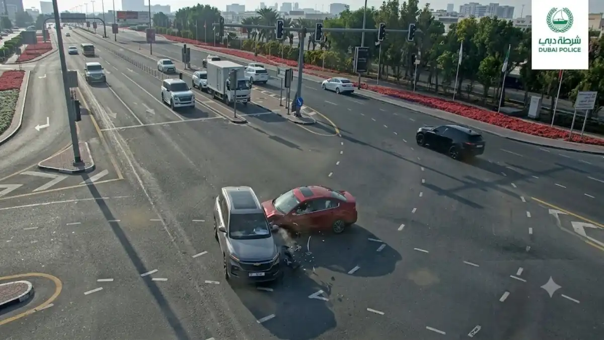 41 traffic accidents in six months dubai times of dubai