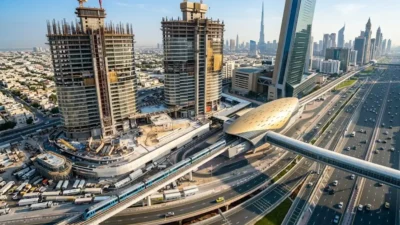 Dubai mallburj khalifa metro station times of dubai