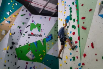 Adventure activities in dubai indoor rock climbing times of dubai