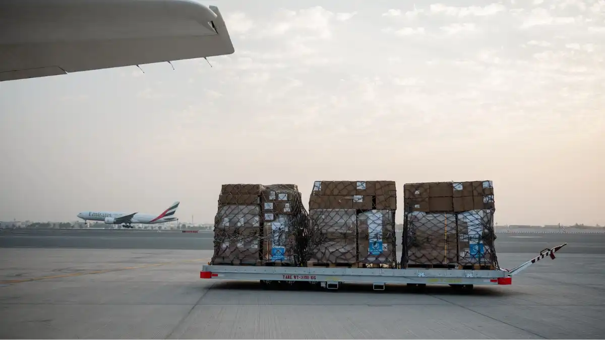 Gaza Medical Relief Air Bridge - Times of Dubai Gaza medical relief air bridge from dubai times of dubai