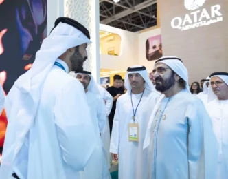 Sheikh mohammed bin rashid visits arabian travel market 2026 dubai world trade centre atm Times of dubai