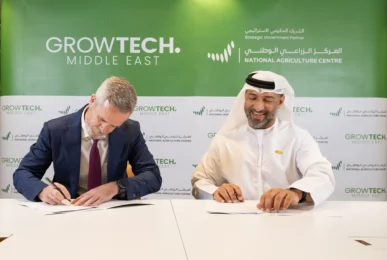 Growtech middle east 2026 uae national agriculture centre nac strategic partnership dubai world trade centre agriculture times of dubai