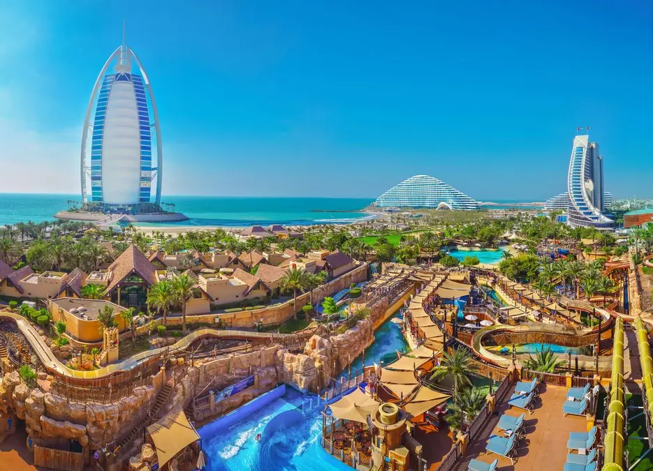 Dubai Parks and Resorts - Times of Dubai A view of legoland dubai showing colourful themed attractions and family entertainment areas Times of dubai
