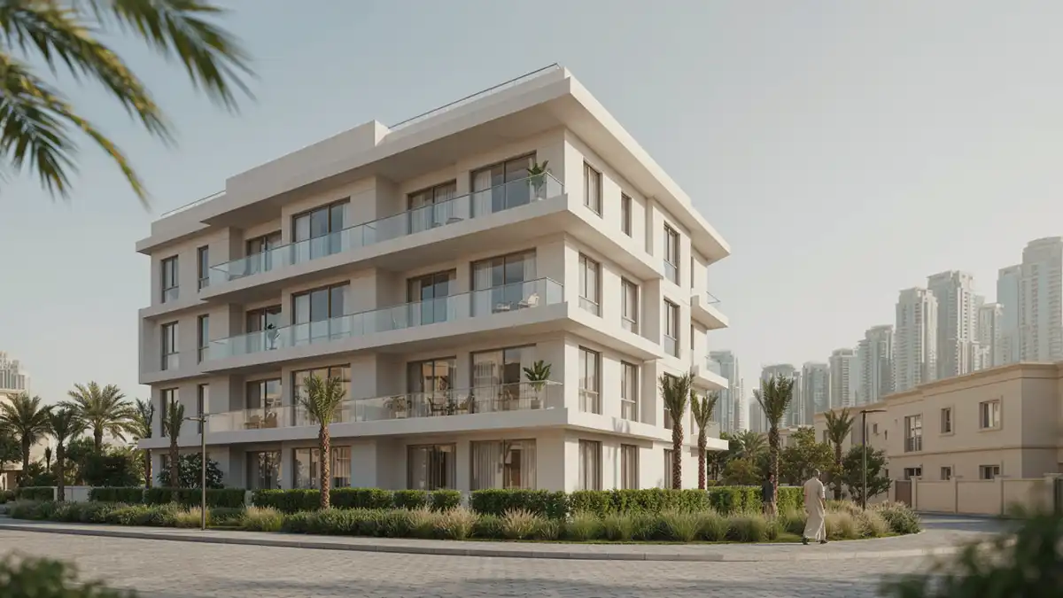 Dubai representing regulated shared housing - Times of Dubai Residential building in dubai representing new shared housing regulations times of dubai