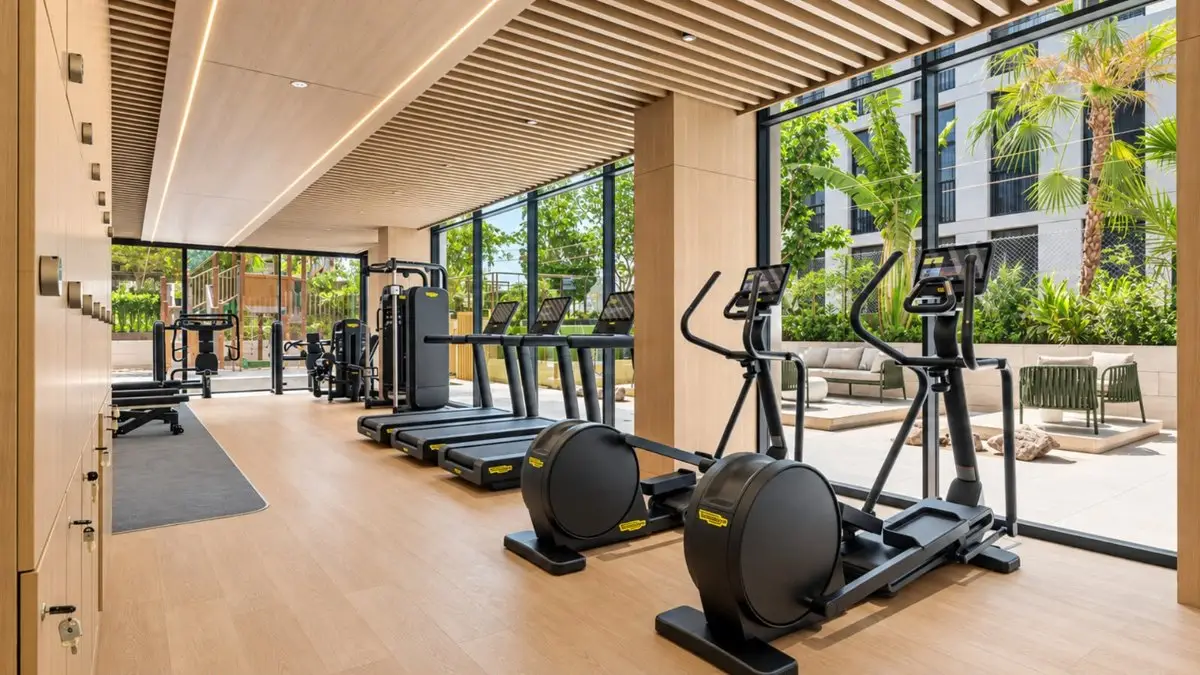 Elemental 78 Rooftop and Outdoor Spaces - Times of Dubai Technogym fitness centre inside elemental 78 dubai times of dubai