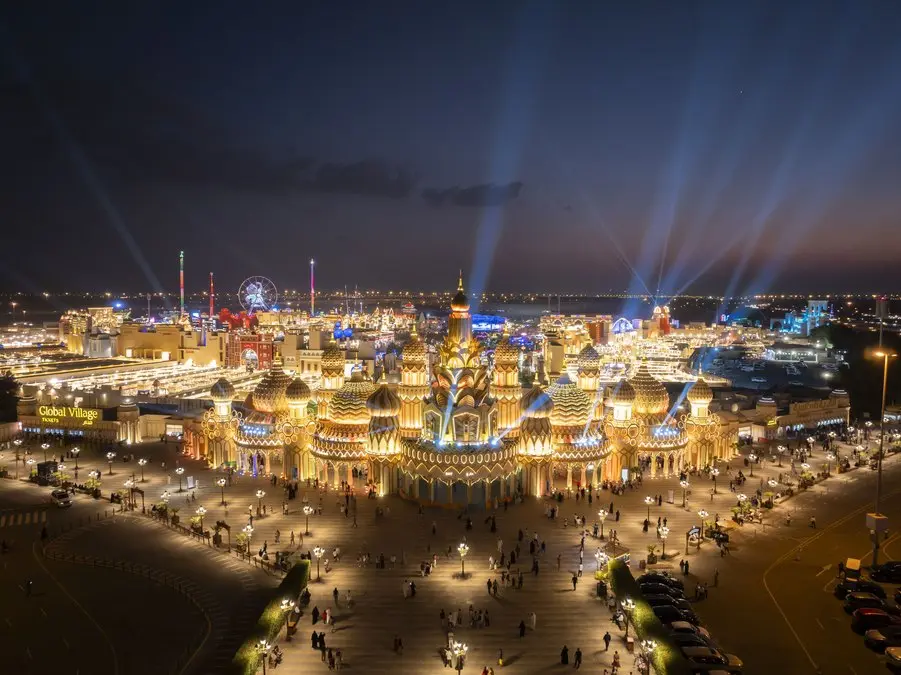 Global Village - Times of Dubai Diwali celebrations featuring a colourful drone show indian street food festive lights and family activities Times of dubai