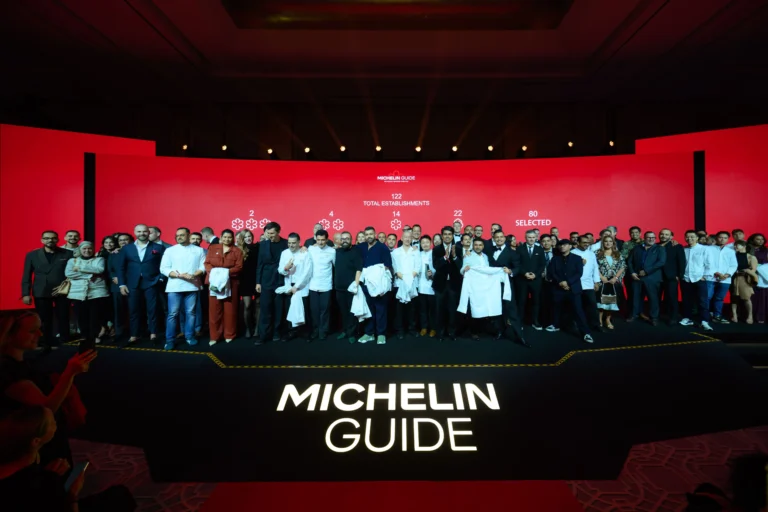 MICHELIN Guide Dubai 2026 fifth edition ceremony Atlantis The Royal 122 restaurants 38 cuisines
