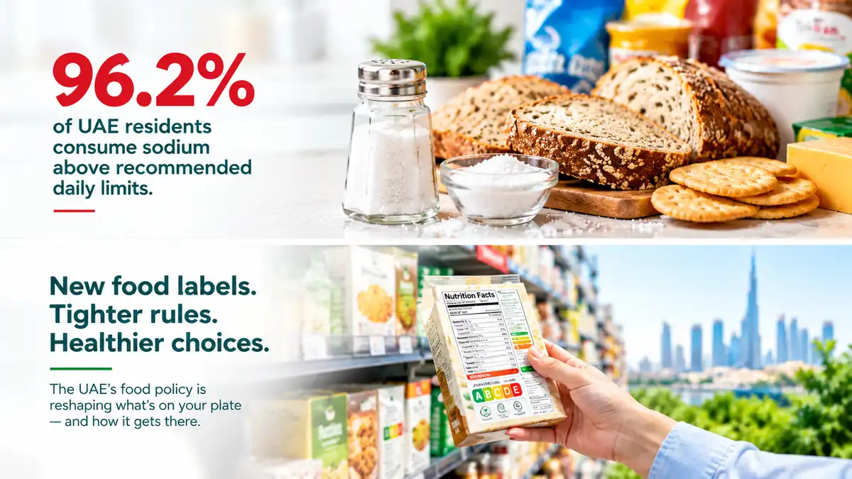 UAE Sodium Awareness and Healthier Labels - Times of Dubai Illustrative images of food security healthier eating sodium consumption and sustainable food production in the uae Times of dubai