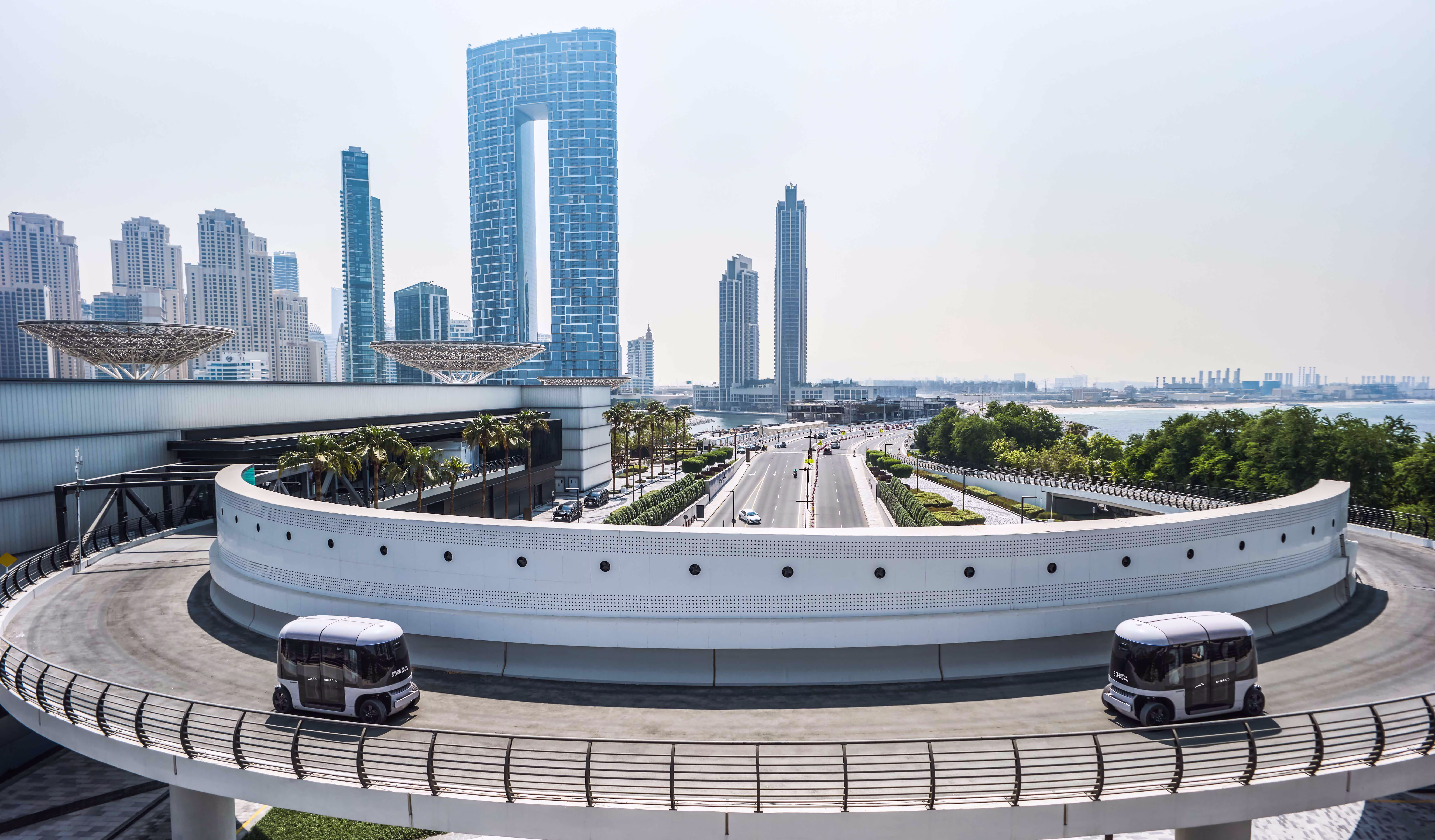 electric transport pod - Times of Dubai Glydways electric pod designed to run on dedicated guideways for automated urban transport Times of dubai