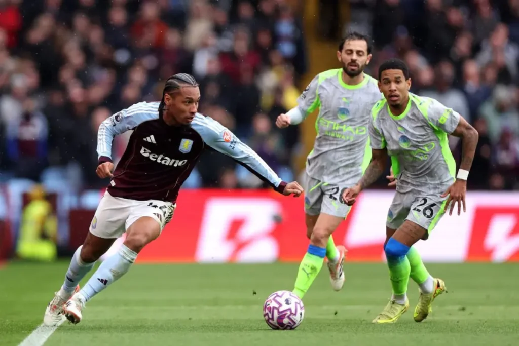 Aston Villa vs Man City: Champions Struggle as Haaland’s Goal Run Ends in Premier League Clash