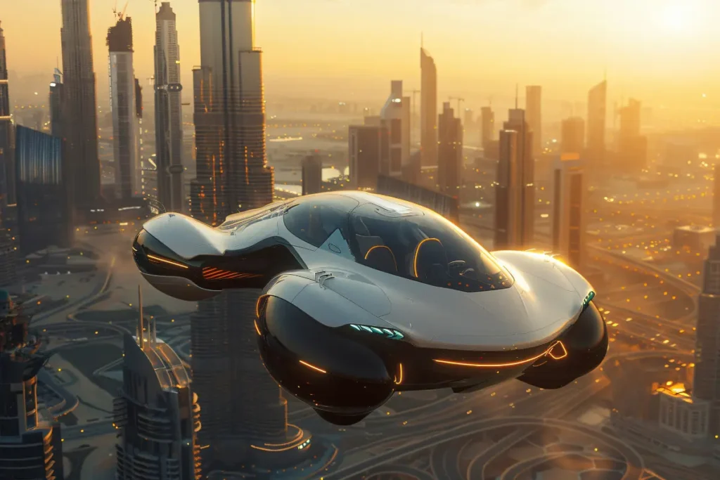 Advent of the First Flying Taxi in Dubai